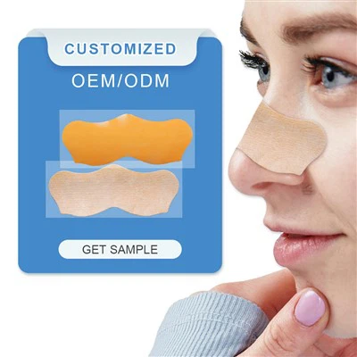 Dziļa tīrīšanas deguna sloksnes melngalvju noņemšana