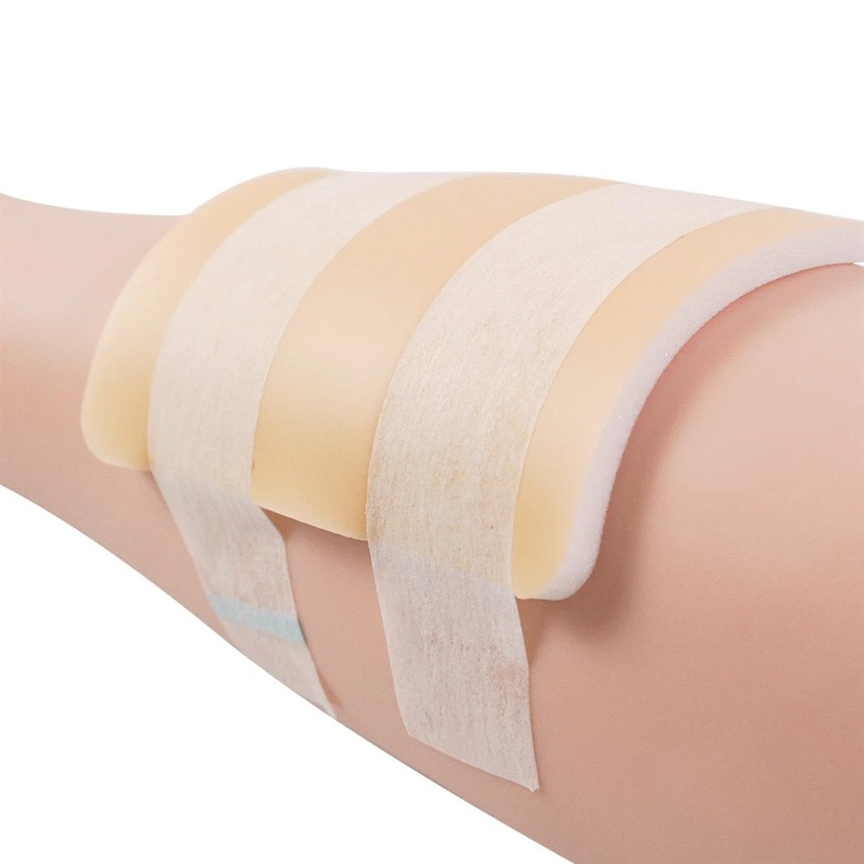 Sterile Non-Adhesive Foam Dressings For Wound Care Ulcers, Post Op Trauma, Injuries 4